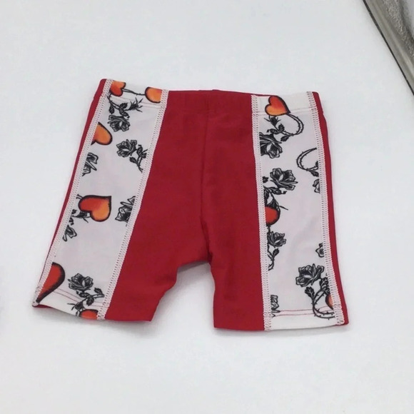 NWT Gruvy Wear UPF 50+ Matching Rash Guard Swim 2Pc Set size 0-6M - Picture 6 of 6
